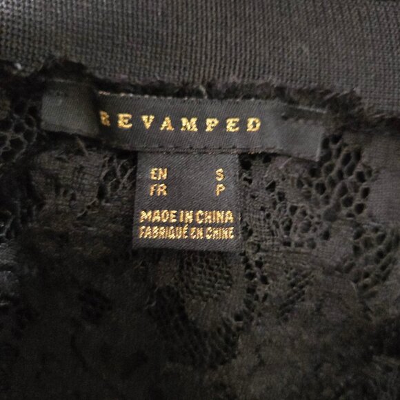 Y2K Black Long Lace Duster Cardigan Size S Gothic Witchy Whimsigoth Boho Fairy - Picture 7 of 7